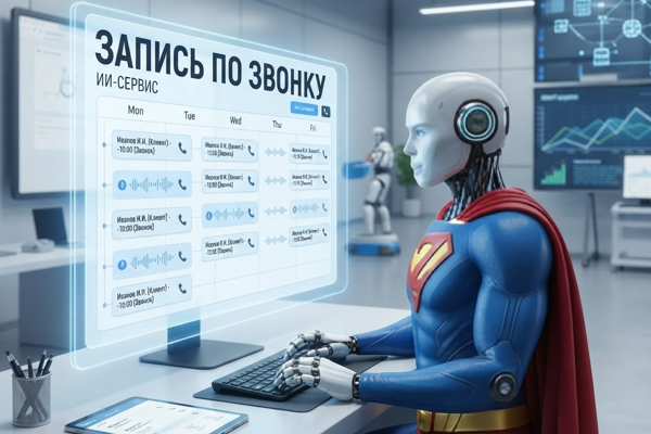 Запись по звонку — ИИ-администратор